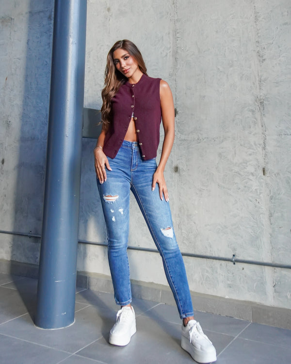 Jean Skinny Roto AB17482DK-1