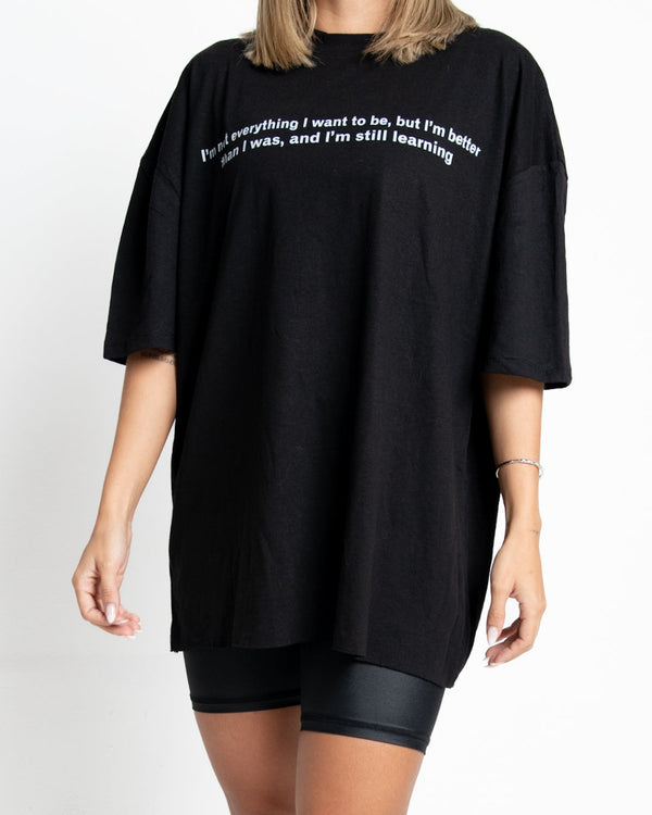 Camiseta Oversize Still Learning PG-031