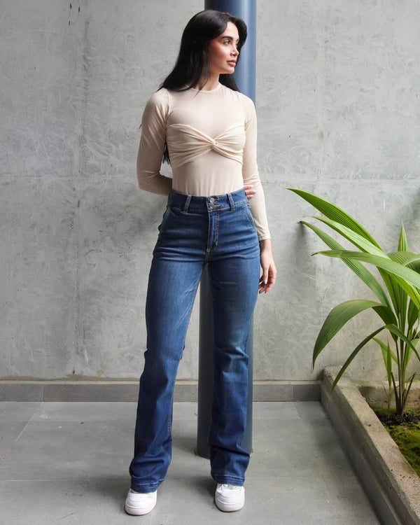 Jean Flare Clasico WV36877DK-3