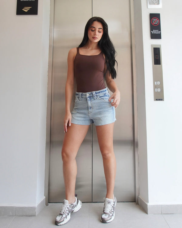 Short Denim Desgastado WV49679LTD