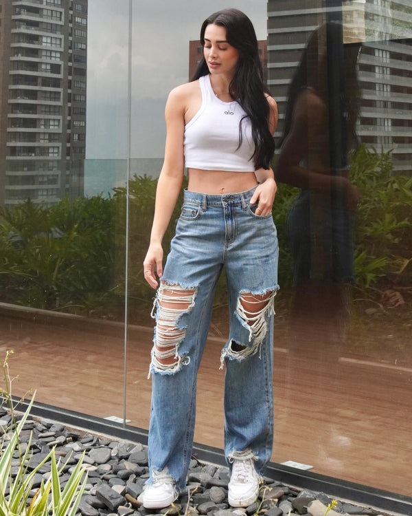 Jean Boyfriend Super Roto WV97303M3